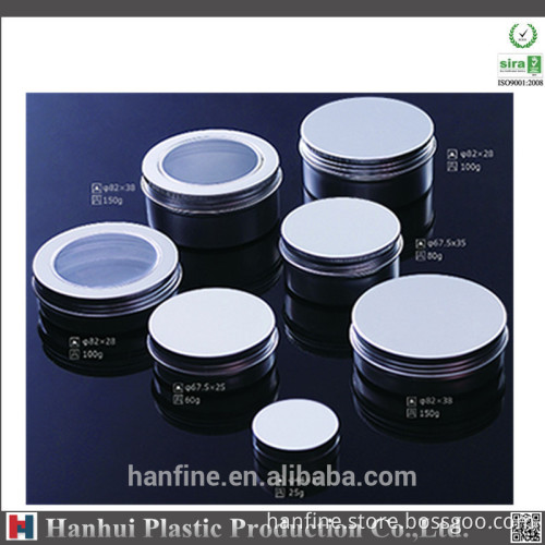 Best selling Aluminum jar for cream/oil/OEM is welcome